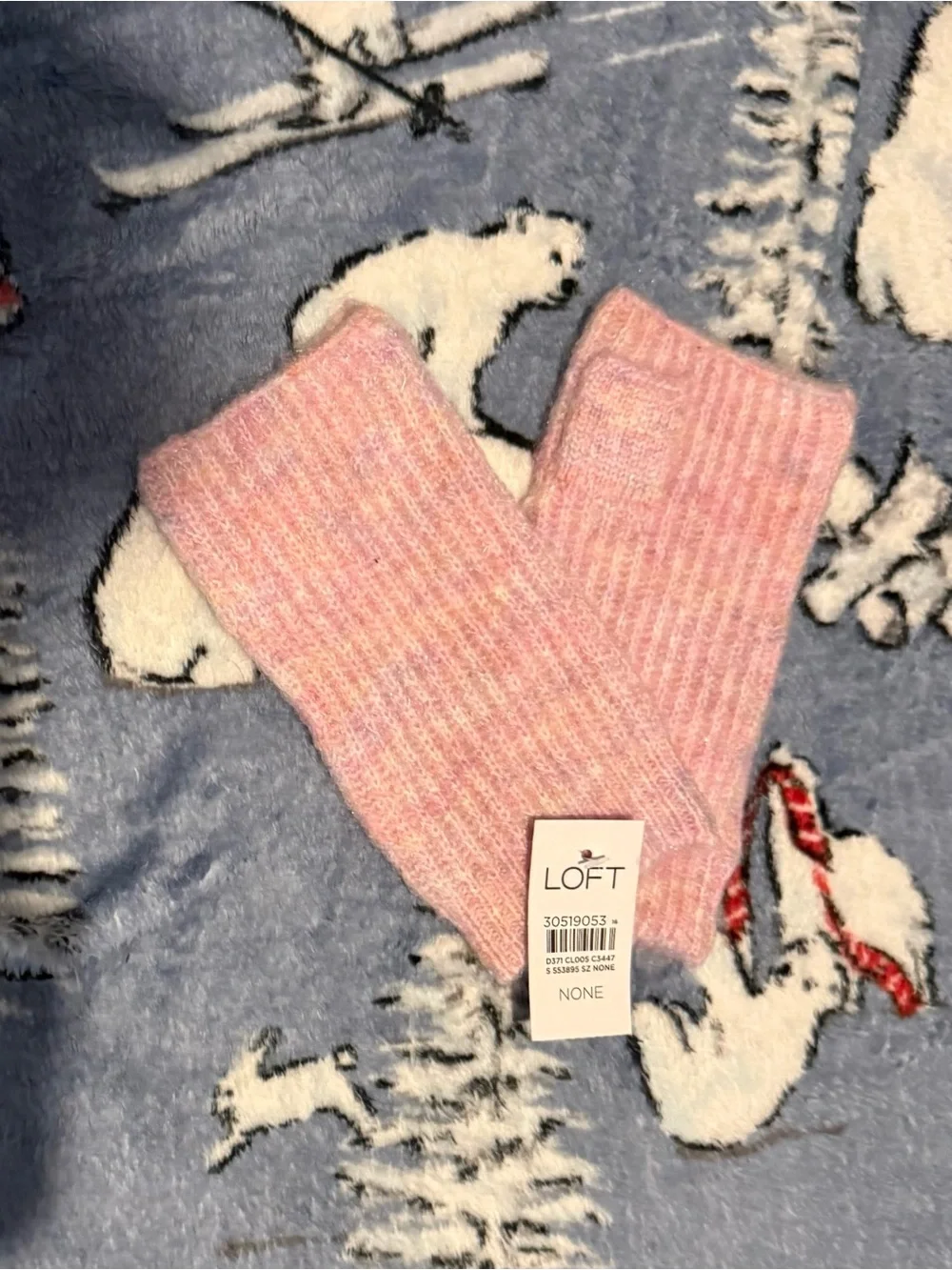 LOFT fingerless gloves  NWT